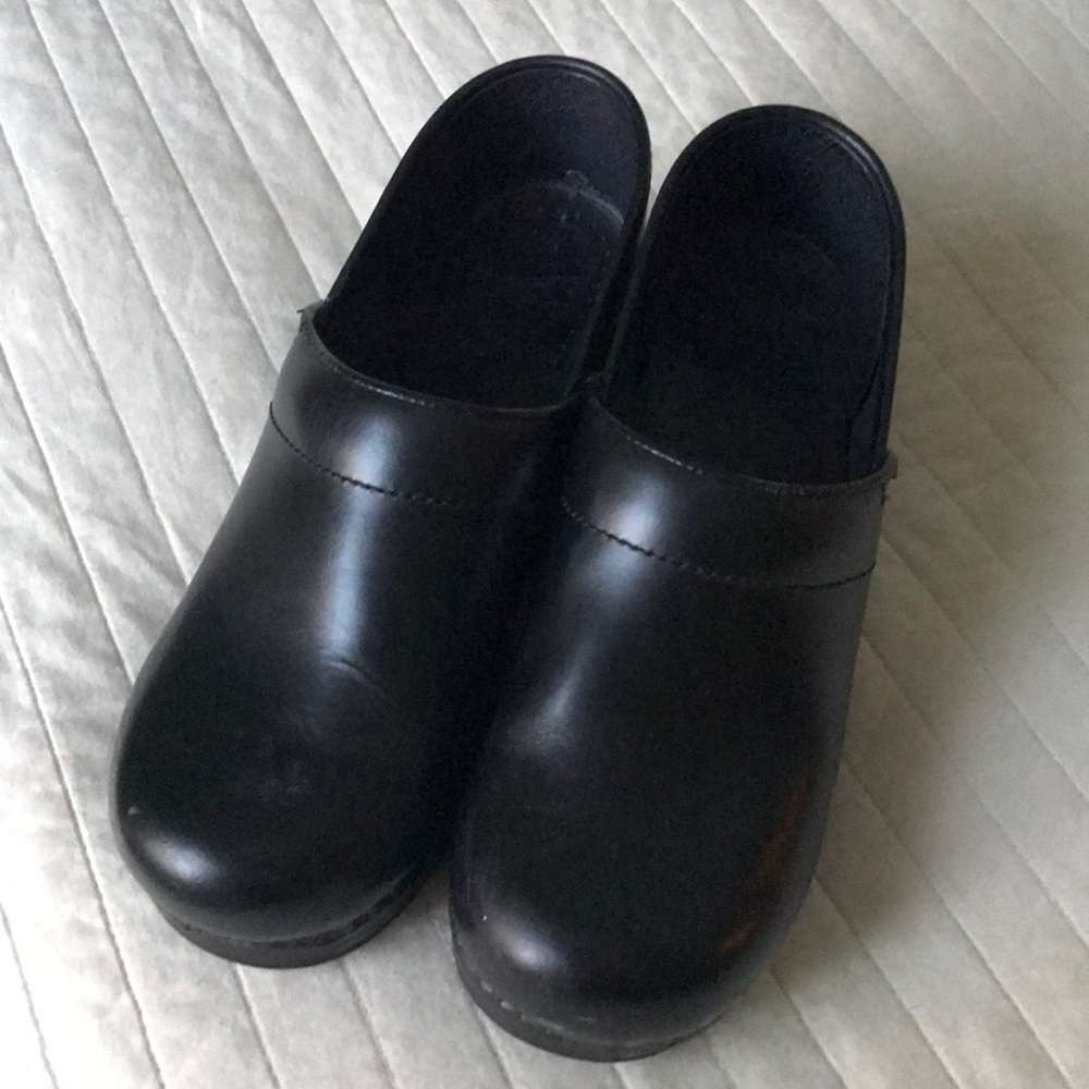 Dansko clogs (worn only a couple times)!